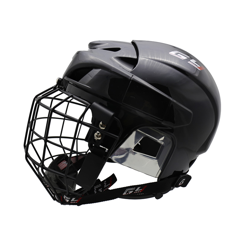 中号可调节头部保护冰球头盔